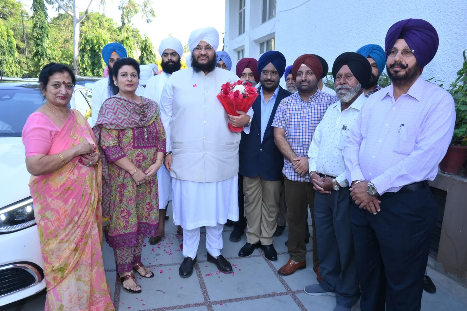 Inauguration of official website of Ramgarhia Sabha Chandigarh by Sant Baba Dr. Anhad Raj Singh